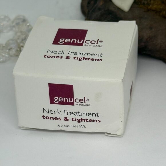 Chamonix Genucel Neck Treatment Tones & Tightens - .65 oz - New in Box* - Picture 4 of 7